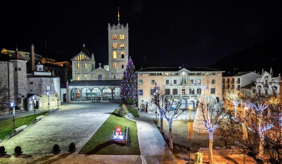 Llanars, En Vall De Camprodon Vistas Montana De Frente, Ascensor, Orientacion Sur, Chimenea, Wifi, Mollo Park, Vallter, Hipica, Golf 外观 照片